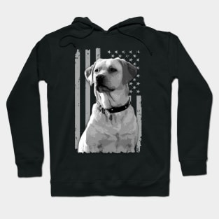 Labrador Legacy American Flag That Celebrate Labrador Retrievers' Charm Hoodie